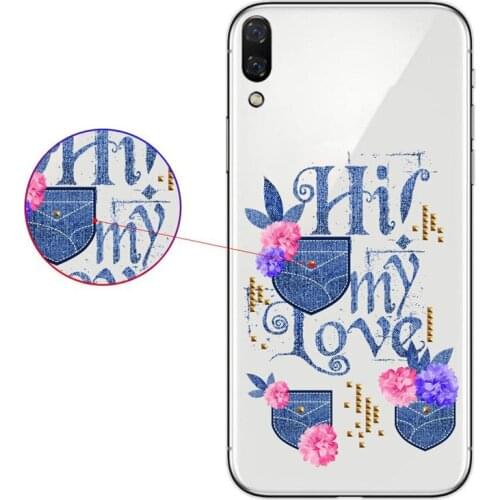Flower Pattern Mobile Phone Case Waterproof For Huawei Enjoy 9PLUS Mobile Phones