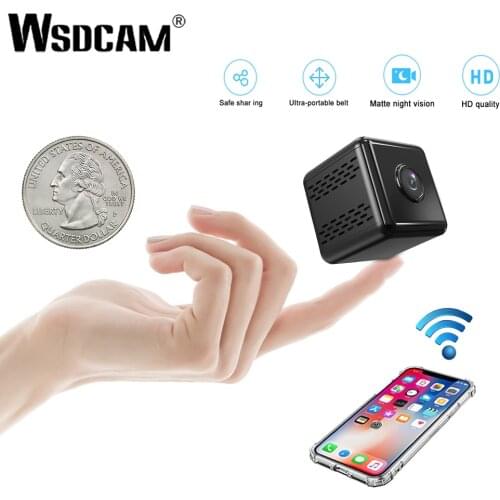 Wsdcam Mini Camera Wifi 1080P HD Micro Camera Night Vision Sensor Motion Waterproof Camcorder Video Surveillance Cam