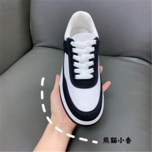 New womens single shoes fashion leather shallow mouth thick bottom non-slip lightweight comfortable casual shoes women