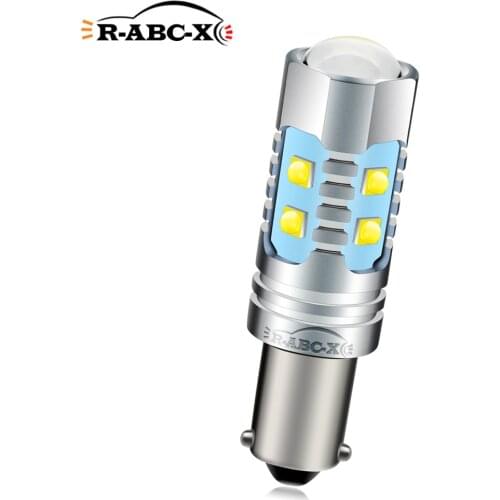 1PCS 50W 10SMD Auto BA9S T4W Wedge BAY9S H21W Canbus CRE'E XBD Chip Bax9s H6W Led Interior Lamp Bulb AC 12V 24V