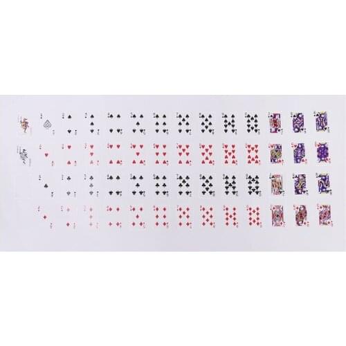 2set Cute Miniature Dollhouse 1:12 Mini Poker Playing Cards Home Decoration Toys