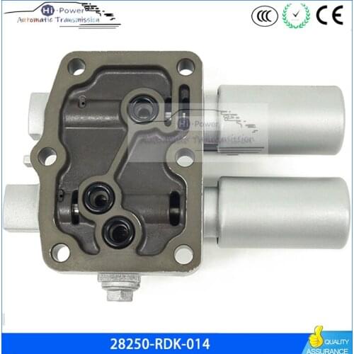 28250RDK014 28250RDK004 28250RJB004 Transmission Dual Linear Solenoid for Acura 28250-RDK-014 28250-RDK-004 28250-RJB-004