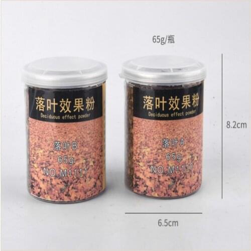 Architecture Building Model Material Scene Defoliation Effect Powder Withered Yellow Leaves Simulation Leaves For Ho Train