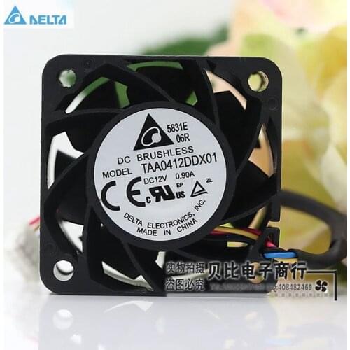 For delta TAA0412DDX01 4020 12V 4CM four line 0.9A ultra violent fan server