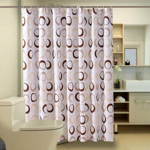 Custom shower curtain thick waterproof shower curtain Bathroom curtain with plastic hook Bathroom curtain SK-9A