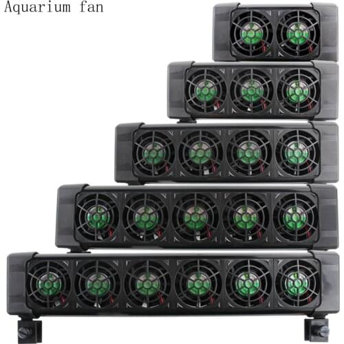 BOYU Aquarium fish tank automatic temperature control fan tank cooling aquarium fan water cooling mute 1/2/3/4/5/6
