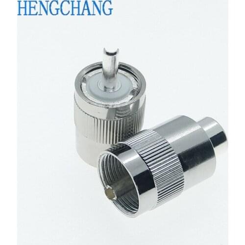 M-Type Male Connector 50-5 UHF Connector RF Coaxial Connector for LMR300 5D-FB cable UHF-50J-5 RF Coaxial Connector