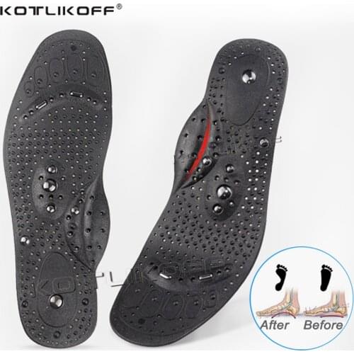 Unisex Acupressure Magnetic Massage Insole Foot Therapy Reflexology Pain Relief Health Massager Shoes Soles Accessories Inserts