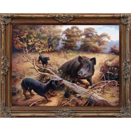 Bead embroidery diamond wild boar diamond painting sale full square diamond mosaic picture of rhinestones cross-stitch kits art