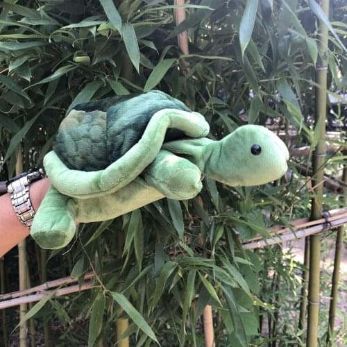 New Cute Carton Animal Hand Puppet Toys Plush Puppets Frog Tortoise Pig Rabbit Tiger Monkey Bear Lion Doll Baby Toy Animals Toy