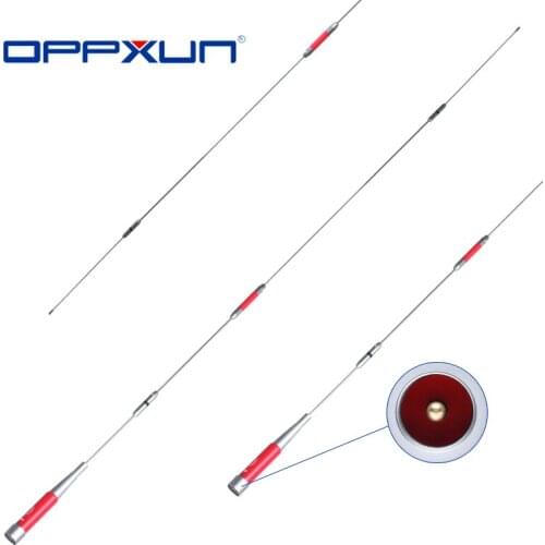 OPPXUN Radio Antenna HAR-7700 HAR7700 Dual Band UHF VHF 145/435MHz 150W SL16-J/M Male Long Range Redical for Car Mobile Station