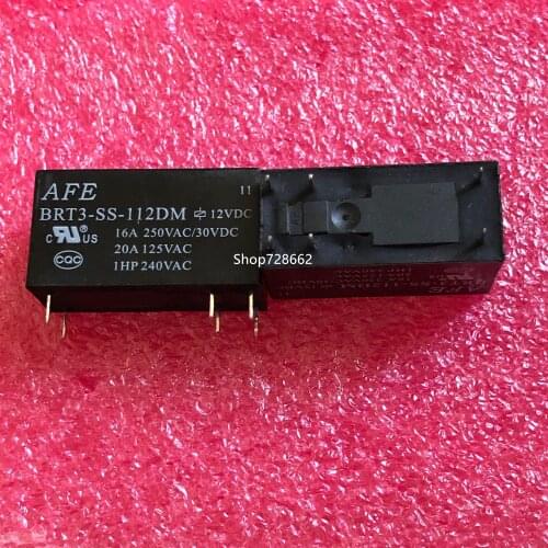 Relay BRT3-SS-112DM 115F-1A-6P-12V 115F-1A-6P-24V-16A
