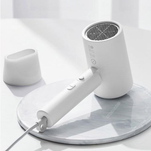 Xiaomi Mijia Foldable Hair Dryer Portable Negative Ion Electric Hair Dryer Quick Dry Low Noise Blow Dryer for TravelHousehold
