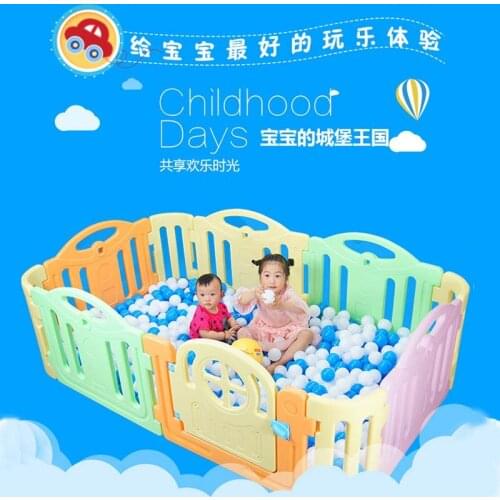 Building Toys For Adults Plastic Baby Crawling Toddler Fence / Indoor Playpens / Childrens Toys Safety Fence 1 Years To 2 Years