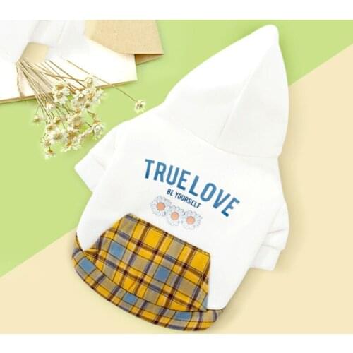 Cartoon Dog Hoodie Winter Pet Clothes For Dogs Coat Jacket Cotton Ropa Perro French Bulldog Pomeranian Cat Clothing