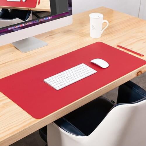 Solid Color Reversible Non-Slip Computer Gaming Mouse Pad Mousepad Desktop Mouse Mat Large Mouse Carpet For keyboard Desk Mat