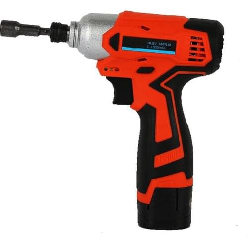 Impact Screwdriver 16.8v Rechargeable Lithium Battery Household Impact Drill Electric Drill 10mm Suction Cup YZ