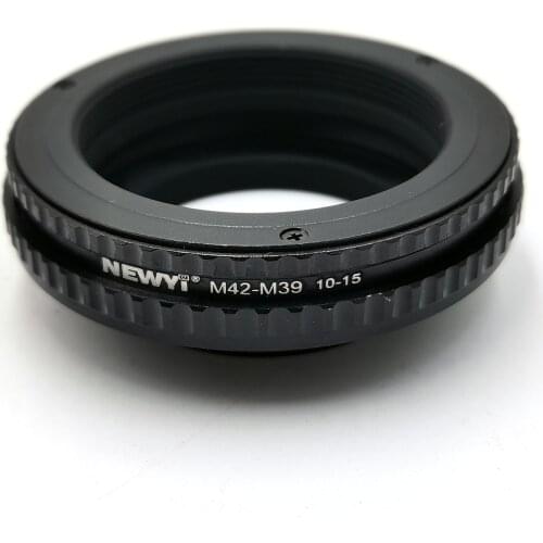 M42-M42 10-15 M42 to M42 Mount Focusing Helicoid Ring Adapter 10mm-15mm Macro Extension Tube