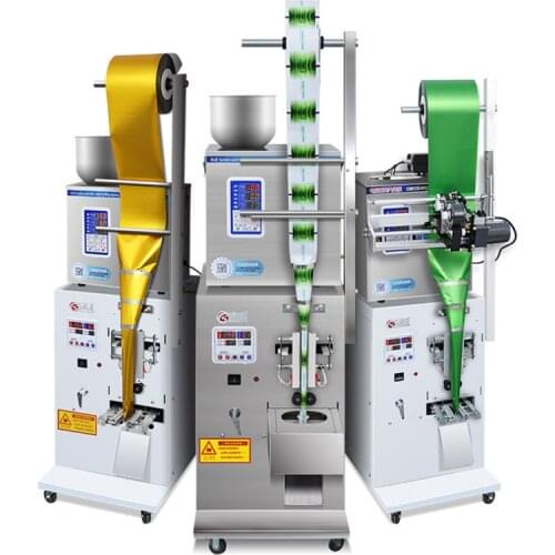 220V Packing Machine Fully Automatic Sealer Granules Weighing Quantitative Pack Seal Bag Making Equipment Powder Packaging Tools