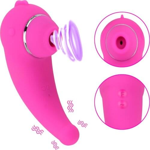 13cm Sexy Sea Horse Sucking Vibrators For Women Clitoris Sucker Nipple Licks Masturbator Machine Erotic Female Sex Toy In Pocket