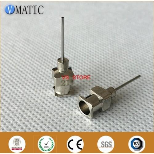 High Quality 0.5'' Tip Length 21G All Metal Tips Blunt Stainless Steel 12Pcs Dispensing Syringe Needle Tips 1/2 Inch