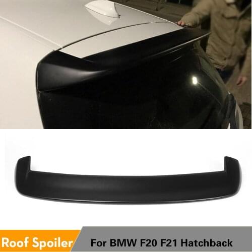 Rear Roof Spoiler Wing Lip for BMW F20 F21 2012 - 2018 Matte Black FRP Trunk Lip Spoiler