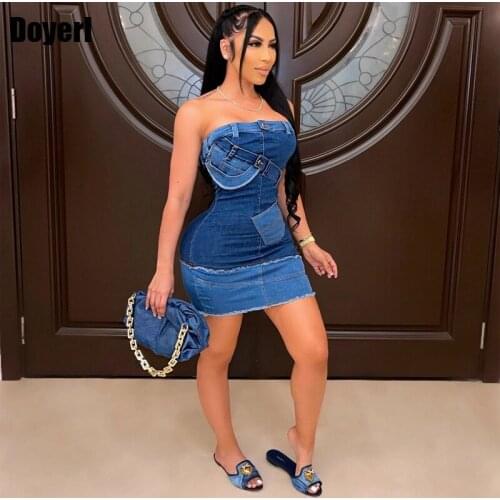 Print Sexy Summer Dress for Women Clothing 2021 Elegant Strapless Slim Sheath Bandage Bodycon Dress Mini Night Party Club Dress