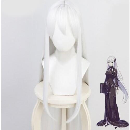 1pcs Anime Re:Life in A Different World from Zero Cartoon Wig Synthetic Hair Cosplay Prop Decor Women Girl Gift