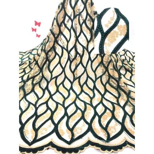 African Lace Fabric 2021 High Quality Lace Material Nigerian Lace Fabric Bride French Lace Fabric Clothes JJ0024