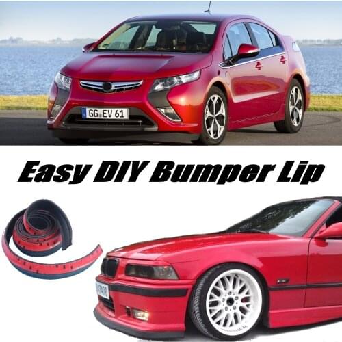 NOVOVISU Bumper Lip Lips For Opel Ampera Volt 2011~2015 / Top Gear Shop Spoiler For Car Tuning / Recommend Body Kit + Strip