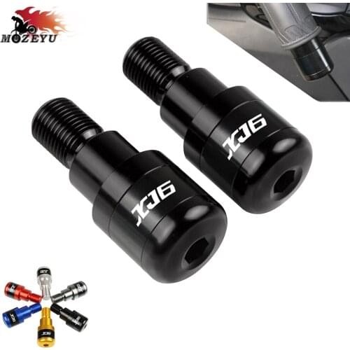 CNC Motorcycle Hand Bar Ends For YAMAHA XJ6 DIVERSION 2009-2016 2015 2014 2010 2011 Motor Grip Ends Plus Handle Bar Grips Ends