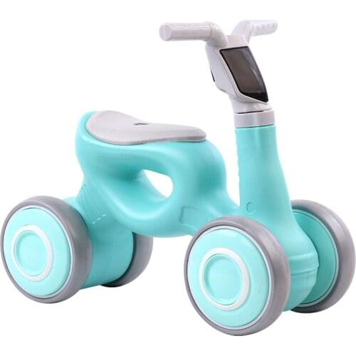 Childrens balance bike with music yo-yo car 1-3 years old baby pedal scooter scooter four-wheel scooter birthday gift
