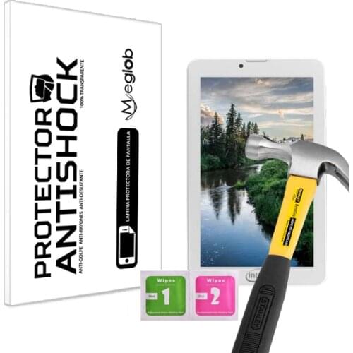 Screen protector Anti-Shock Anti-scratch Anti-Shatter compatible with Tablet Qbex TXM721S