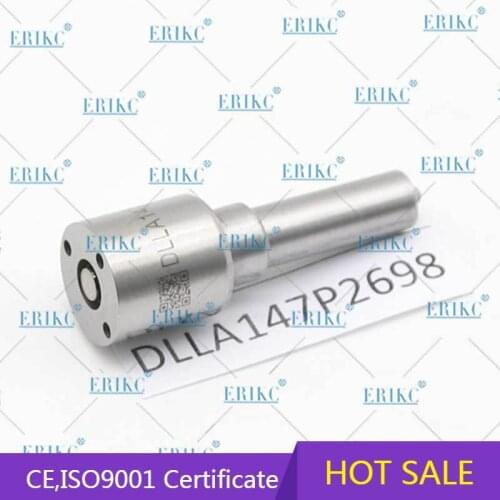 ERIKC Hot Sale DLLA147P2698 Fuel Oil Burner Spray Nozzle dlla147p2698 Black Needle DLLA 147 P 2698 for Bosch