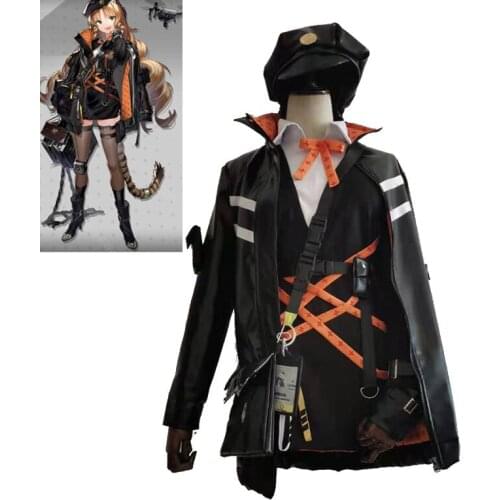 Hot Game Arknights Swire Cosplay Costumes Fashion daily Uniform Suit Full Set wig shoes halloween costumes for women
