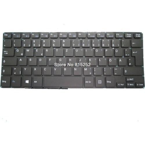 Laptop keyboard For PEAQ PNB T2011-I0N3 11.6 360 German GR/Swiss SW Black