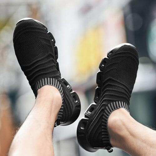 Tenis Masculino Classic Men Tennis Shoes Mesh Massage Flat Gym Sports Outdoor Fitness Training Comfy Student Sneakers Male Cheap