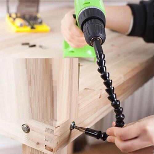 Electric Drill Screwdriver Bit Multifunctional Universal Snake Flexible Hose Cardan Shaft Connection Soft Extension Rod Link
