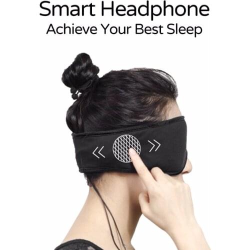 Sleepace Sleep Headphones,Comfortable Washable Eye Mask with Sound blocking/ Noise Cancelling Earphone Smart App remote control
