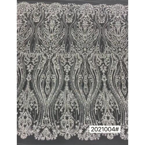 New listing exquisite white big flower position bead tube + sequin wedding dress, suitable for wedding dress skirt/xb