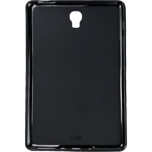 QIJUN Tab S 8.4 Silicone Smart Tablet Back Cover For Samsung Galaxy Tab S 8.4 SM-T700 T705 T705C Shockproof Bumper Case