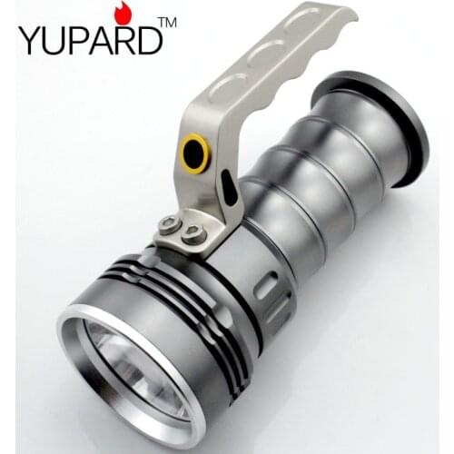 YUPARD R5 LED Flashlight R5 Spotlight Searchlight free shipping 5modes 800 Lms 18650 rechargeable fishing hunting