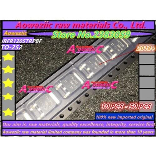 Aoweziic 2018+100% new imported original IRFR1205TRPBF IRF1205TR IRFR1205 FR1205 TO-252 FET