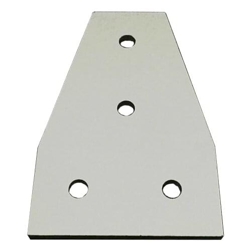 1pcs T type 90 Degree Joint Board Plate Corner Angle Bracket Connection for Aluminum Profile 3030/4040 30x30/40x40 with 4 holes