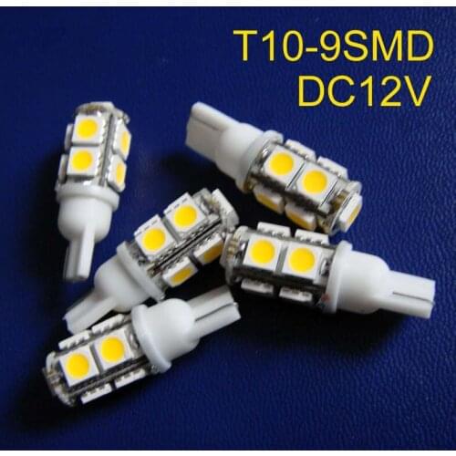High quality 12V car T10 led Clearance Lights,t10 w5w 194 168 car led light free shipping 5pcs/lot
