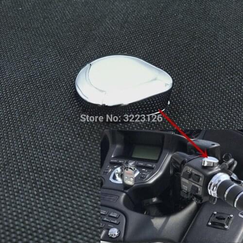 High Quality Motorcycle Chrome Fairing Kill Switch Cover For Honda GL1800 Goldwing 2001-2011 Gold Wing