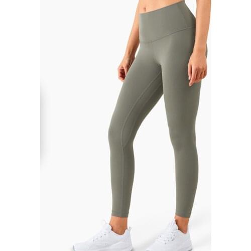 Yoga Pants Women High Quality Naked Feel 2021 Soft Leggings Sport Fitness Large Size High Waist Squat Proof GYM Workout Tights