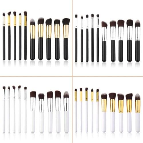 10pcs Makeups Brush Set Comestic Brushes Professional cosmetic Tools Makeup Brushes Easy to stick powder