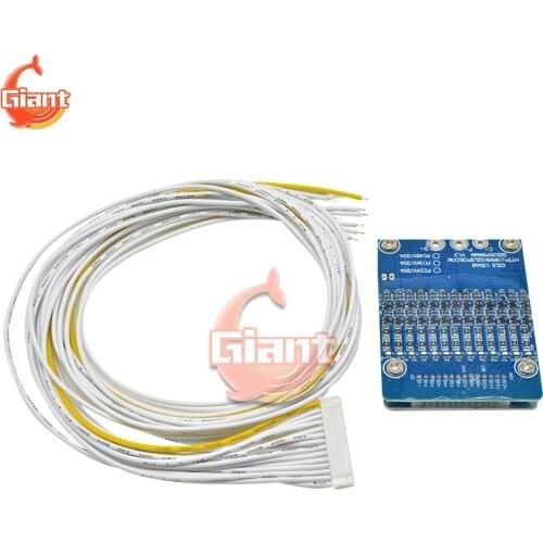 48V 20A 18650 Battery Protection BMS PCB Board 13S Lithium Ion Battery Balance Power Component for 48V 13 String Lithium Battery