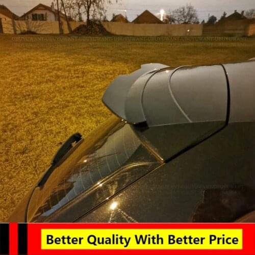 EPFBSQP Roof Lip Spoiler Universal For Seat LEON ST Cupra 2012-2017 Hatchback Spoiler ABS Plastic Car Tail Wing Decoration